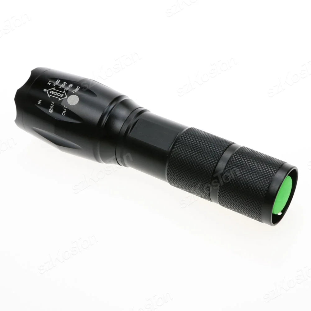T6 LED Flashlight | Portable Telescopic Tactical Torch