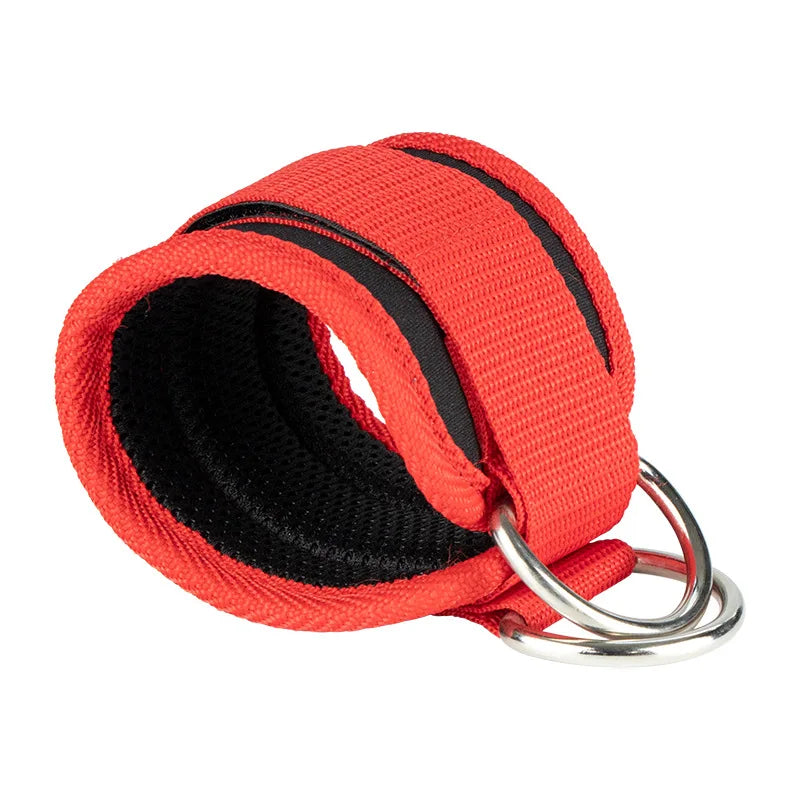 Ankle Strap for Cable Machine | Adjustable D Ring Leg Workout Cuff
