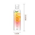500/750ml Transparent Plastic Water Bottle with Time Marker | Leakproof Large Capacity Sport Drinkware