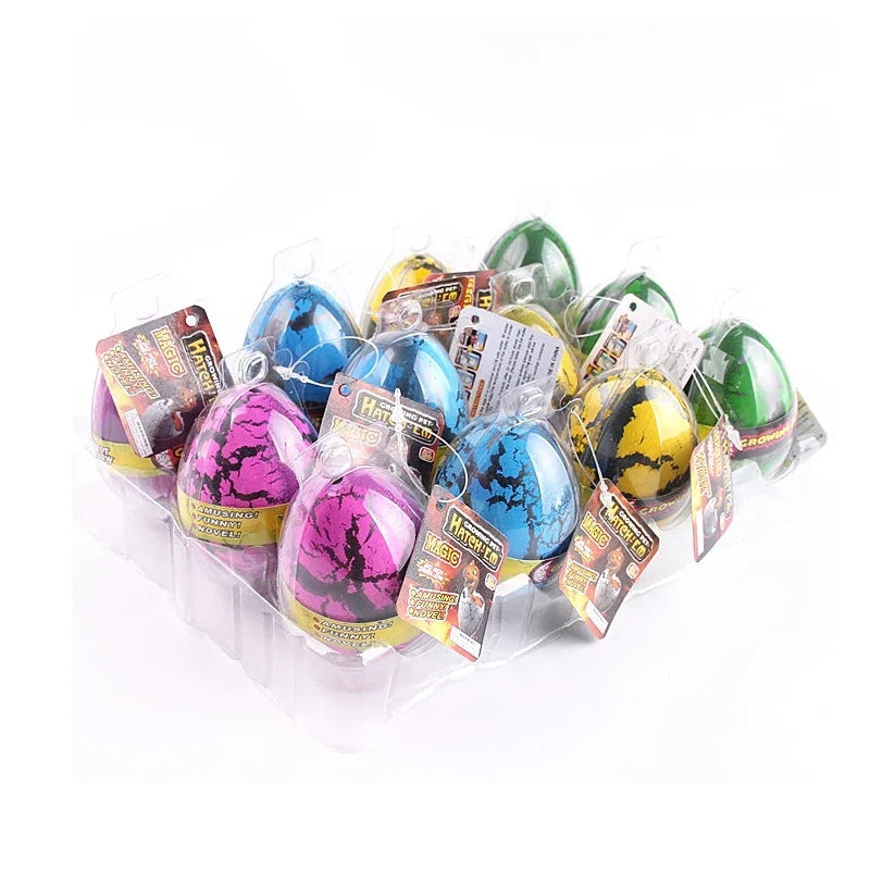 4PCS Magic Hatching Dinosaur Eggs | Water Grow Animal Science Toy