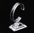 Transparent Watch Display Rack | C-Ring Counter Display for Bracelets
