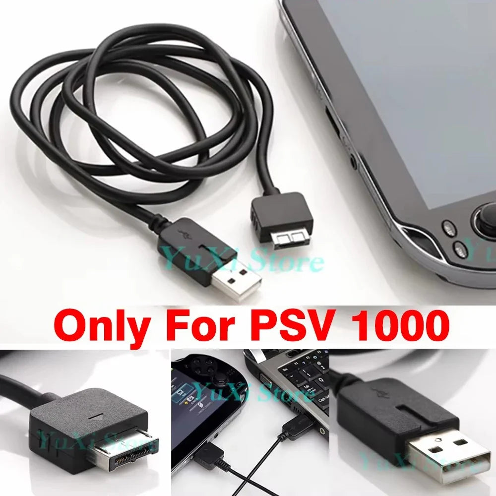 USB Charging Cable for PS Vita 1000 2000 and PSP 1000 2000 3000 | Multi-Device Data Sync and Power Cord