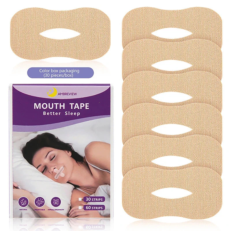 Anti Snoring Sleep Strips | Gentle Mouth Tape for Better Sleep