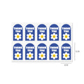 100pcs Thank You Sticker Seals | Small Business Gift Box Packaging Decor