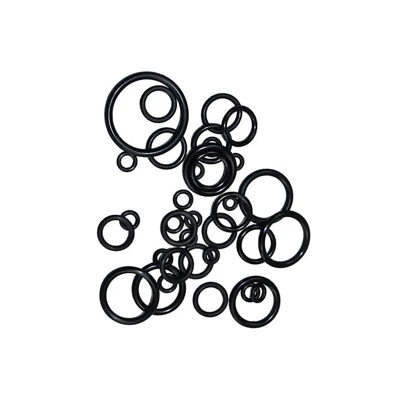 200-Piece Rubber O-Ring Assortment Box | Faucet and Hose Connector Seal Kit