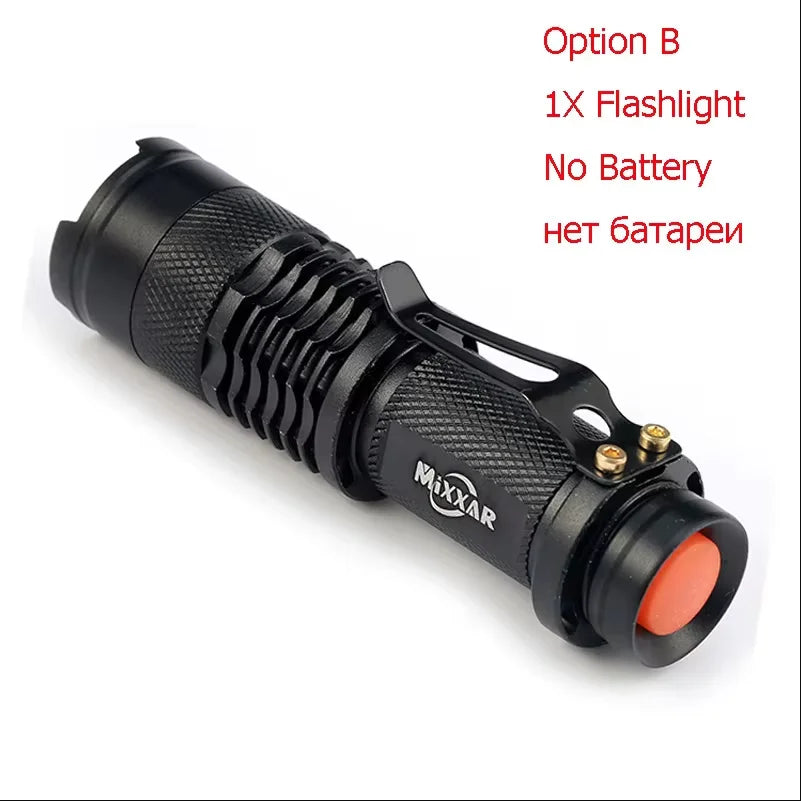ZK20 3000LM LED Flashlight | Portable Rechargeable Camping and Hunting Torch