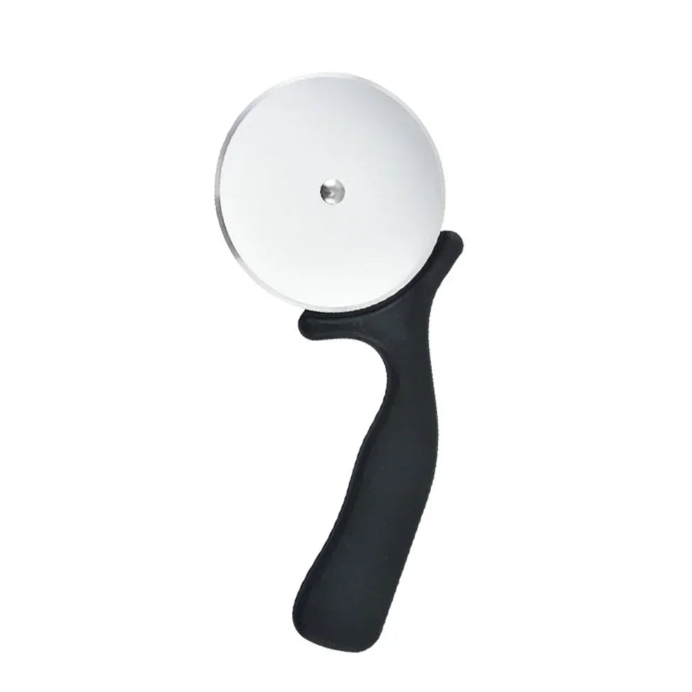 Stainless Steel Pizza Cutter Wheel | Kitchen Pastry Roller Scissor