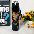 Cute Animal Pattern 750ml Water Bottle | Portable Reusable Sports Bottle for School Gym Camping