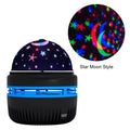 Starry Sky Projector Night Light | USB LED Moon and Stars Room Lamp