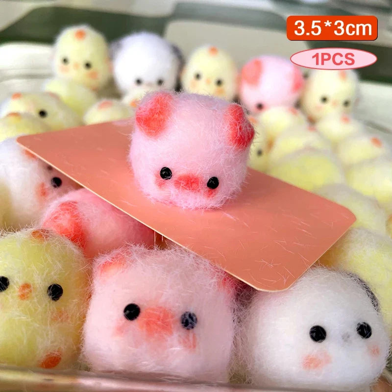 Cute Squeeze Stress Toy | Kawaii Silicone Pinch Toy Keychain