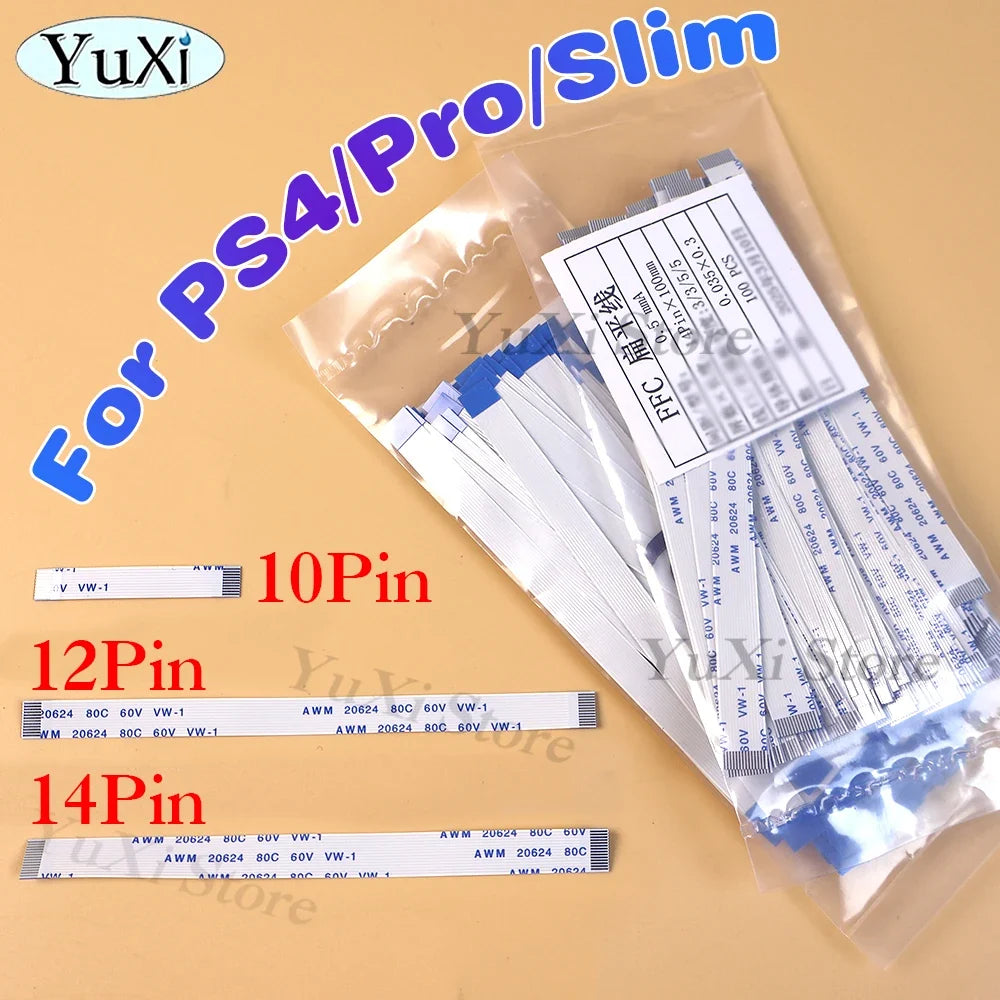 Controller Charging Board Flex Ribbon Cable for PlayStation 4 | 10Pin 12Pin 14Pin