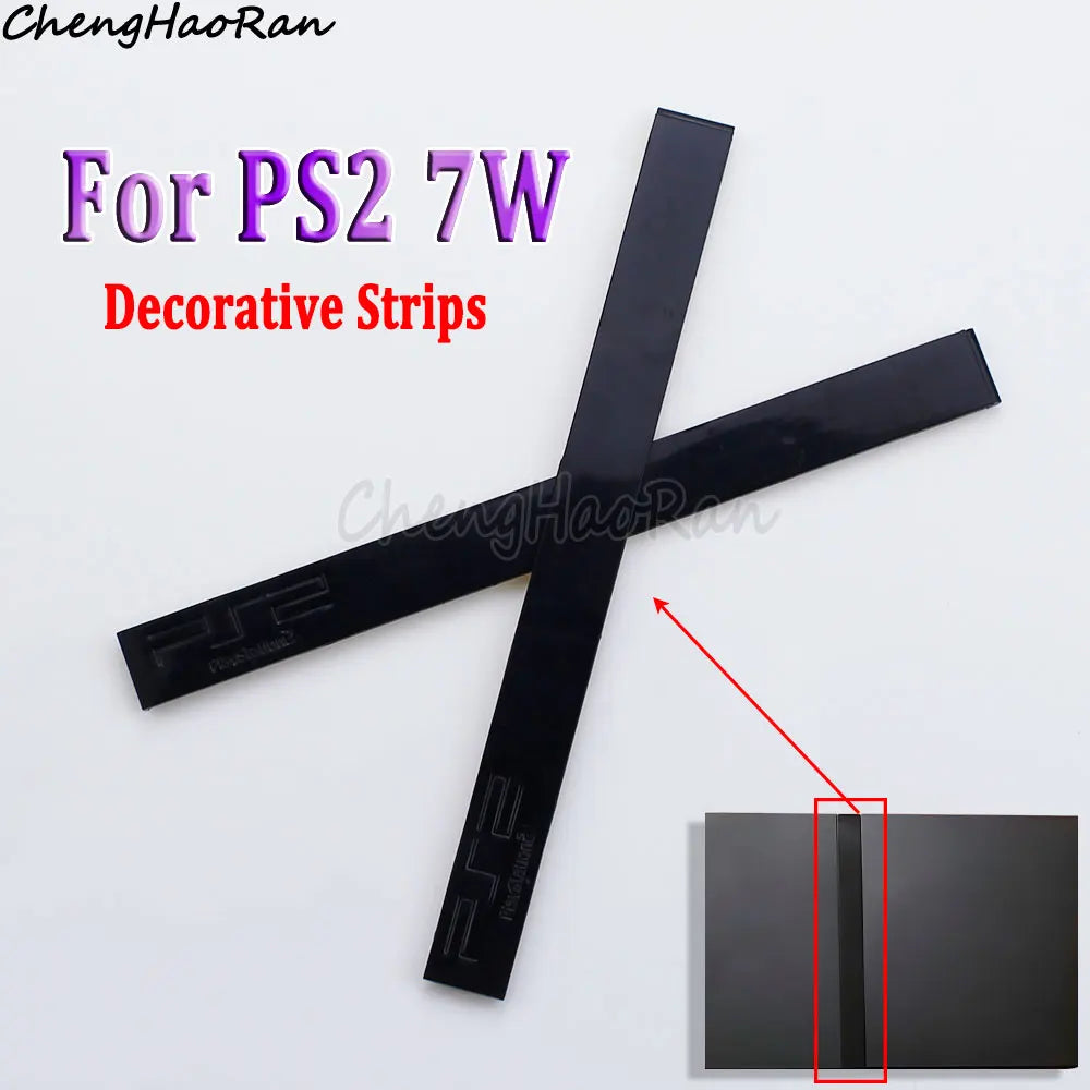 1Pc PS2 7W Decorative Strip | Replacement Middle Cover for PlayStation 2 7W Chassis