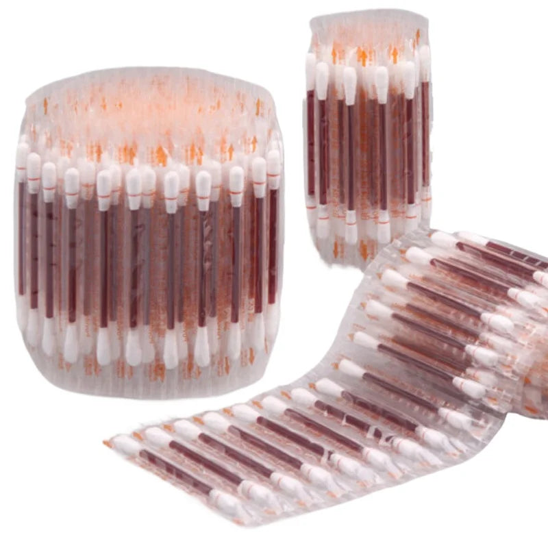 Disposable Iodine Cotton Swabs | First Aid Disinfectant Sticks