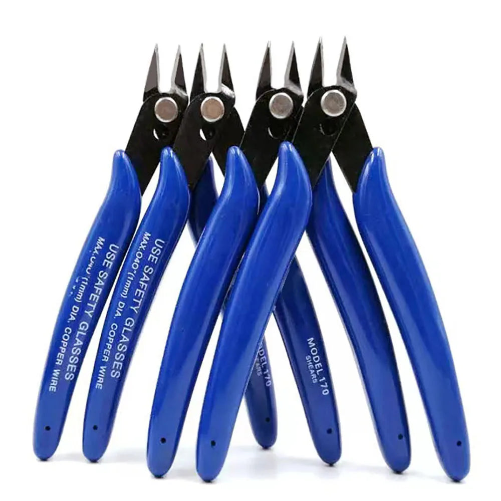 Mini Diagonal Pliers | Flush Wire Cutters for Precision Electrical Work