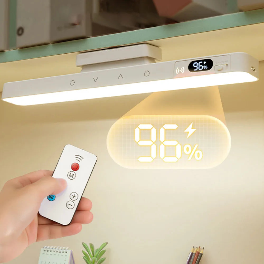 LED Touch Table Lamp with Remote Control and Timing | Rechargeable Magnetic Desk Light