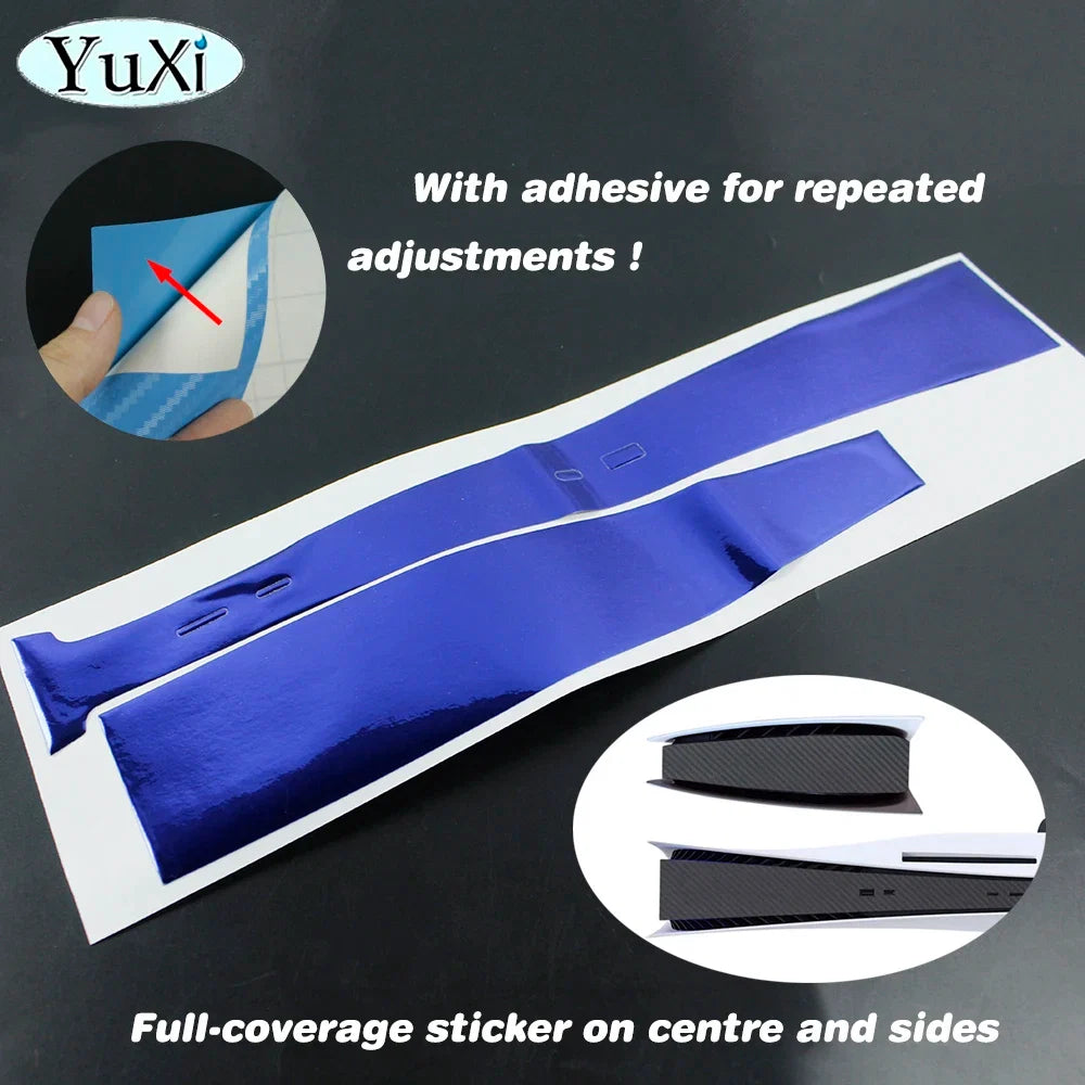 PS5 Middle Side Skin Sticker | Waterproof Decal Cover for PlayStation 5 Disc Console