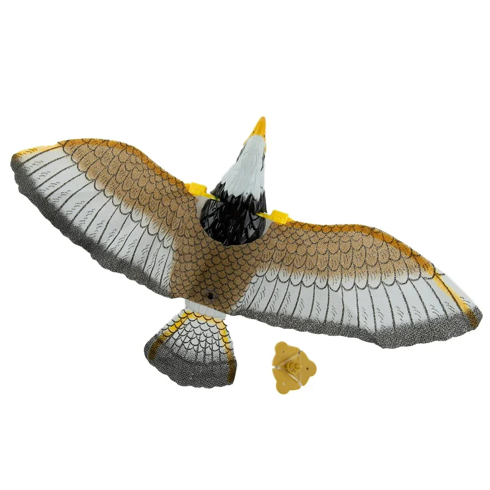 Hanging Falcon Bird Deterrent | Garden Decoy to Repel Birds and Protect Plants