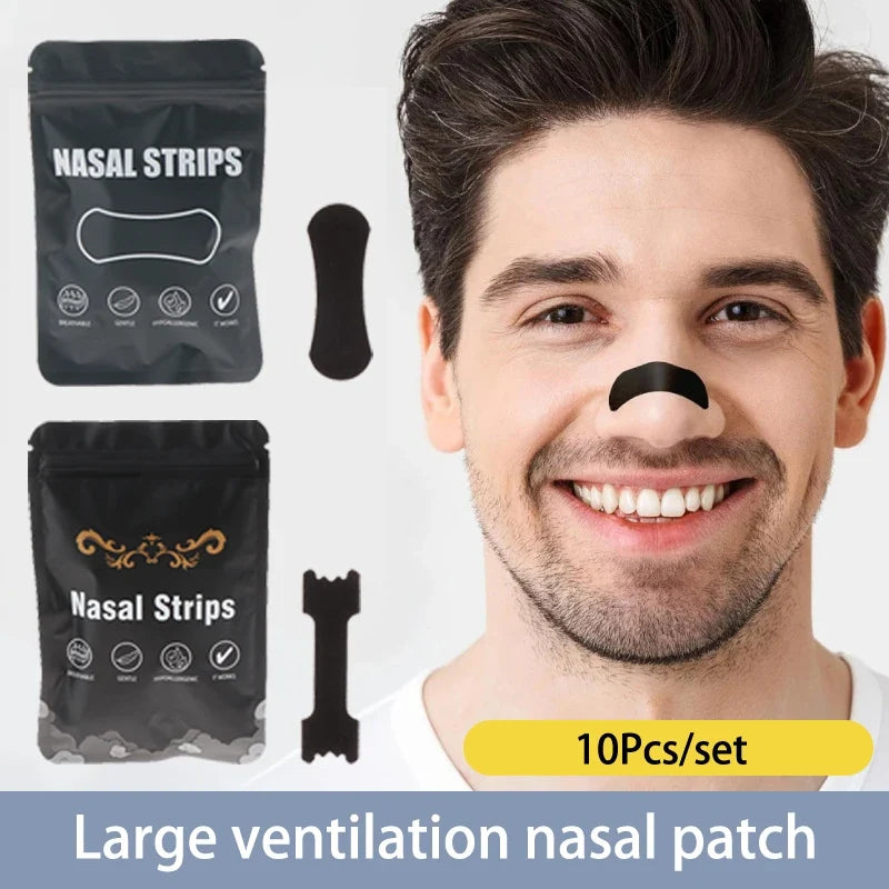 Breath Nasal Strips | Anti-Snoring Nose Patches for Better Sleep