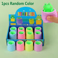 Funny Pop-Up Slow Rebound Squishy Cheese Mouse Cup | Stress Relief Desk Toy