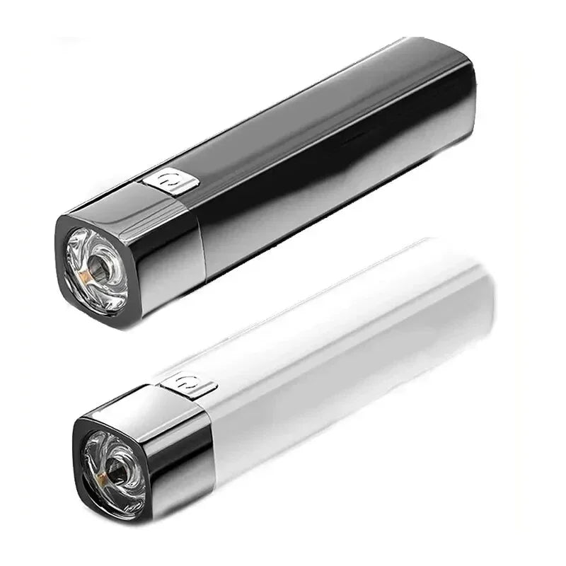 Mini Outdoor Lighting Power Bank Flashlight | 2-in-1 Ultra Bright G3 Tactical LED Flashlight with USB Charging