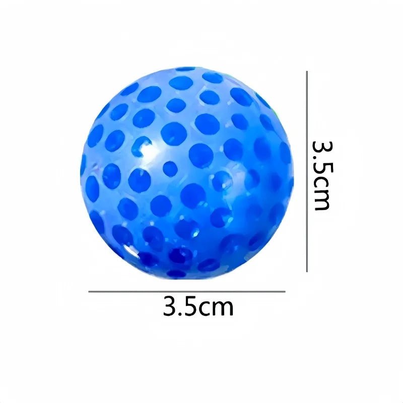 Soft Rubber Squeeze Balls | 5-Pack Stress Relief Grape Ball Set for Sensory Play and Party Favors