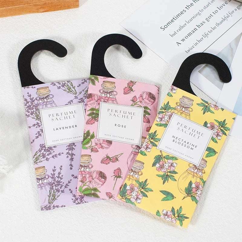 Large 1-Pack Eucalyptus Peppermint Hanging Closet Deodorizer | Long Lasting Scented Sachet