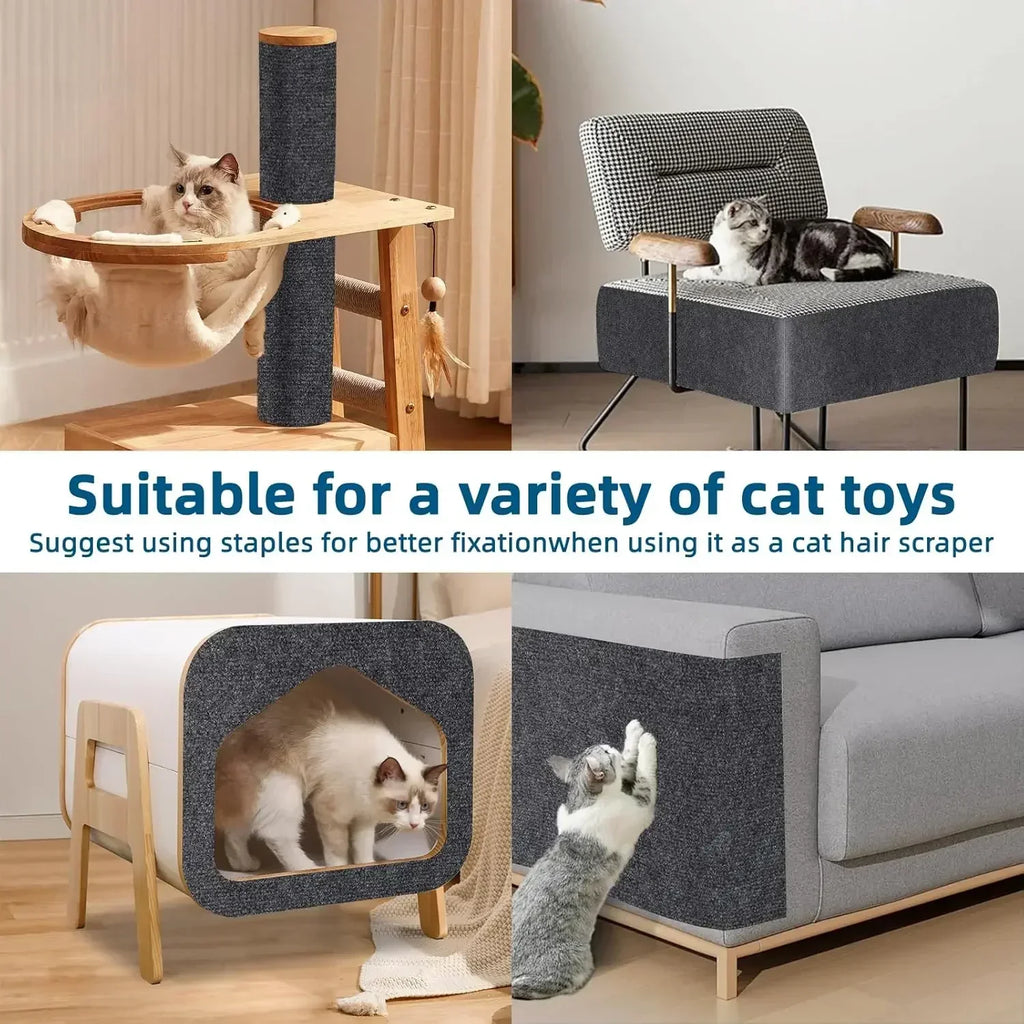 Anti Cat Scratch Sofa Protector | Self Adhesive Carpet Scratch Pad for Cats