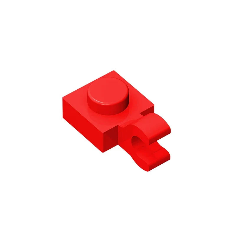 PLATE 1X1 W/HOLDER VERTICAL Building Block | Compatible with Lego 6019 61252