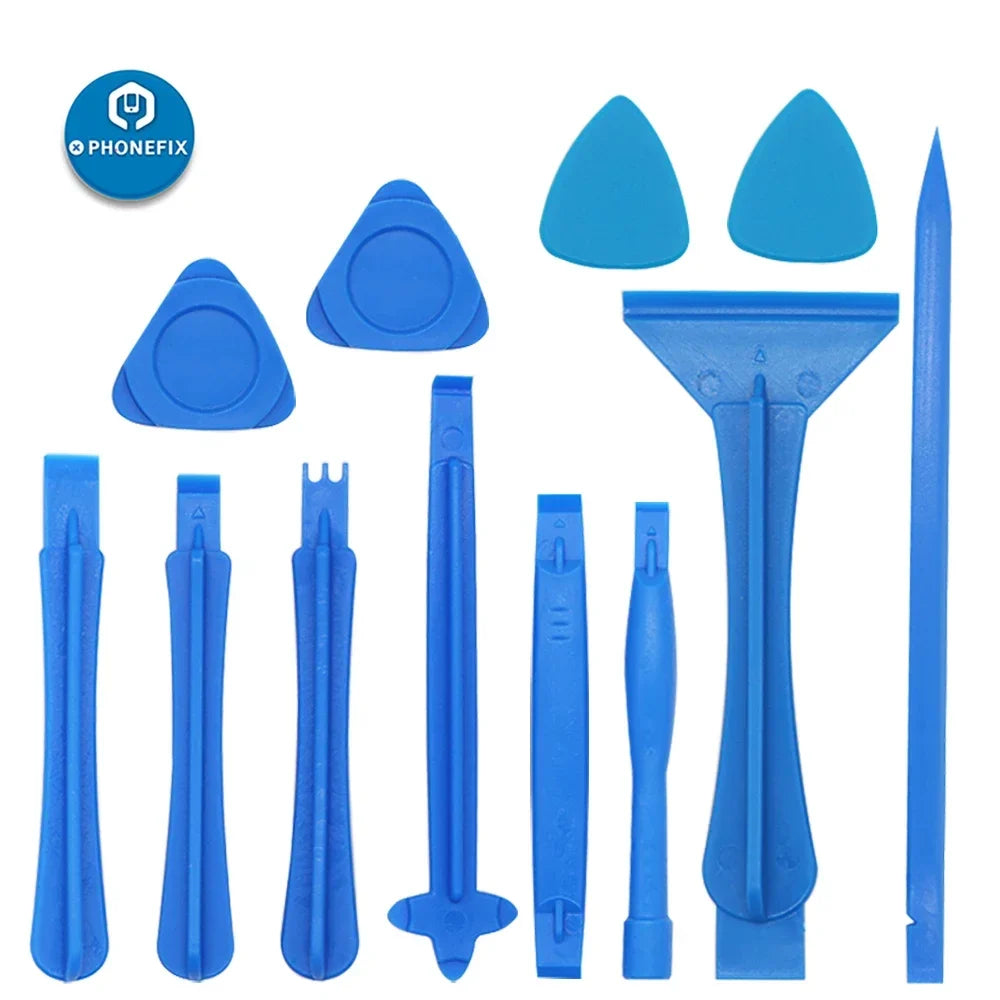 12 in 1 Plastic Spudger Opening Tool Kit | Phone and Tablet LCD Pry Repair Set