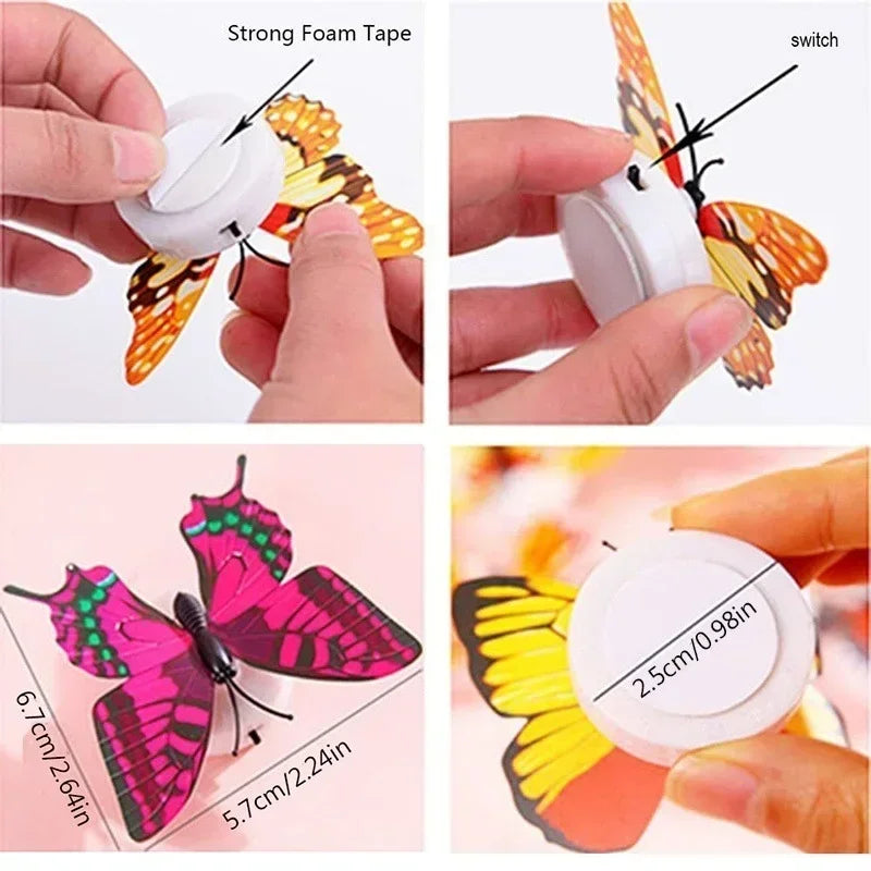 Colorful Butterfly LED Night Light | Fun Fridge and Home Decor