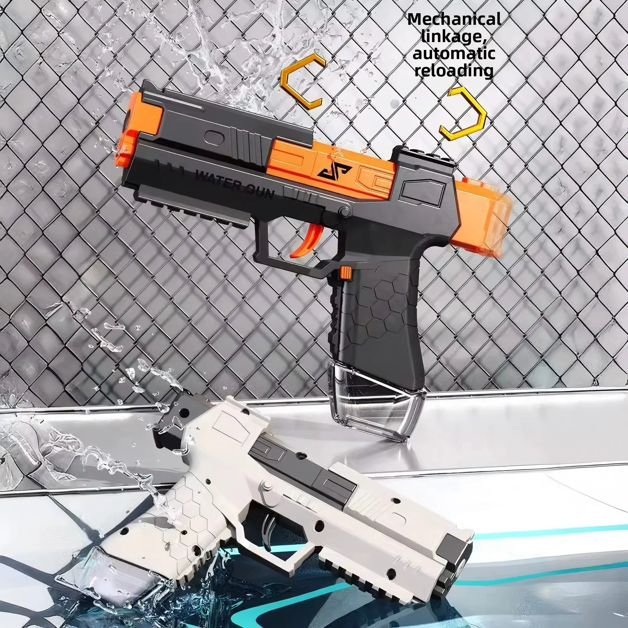 Manual Burst Water Gun | Portable Summer Outdoor Toy for Water Battles