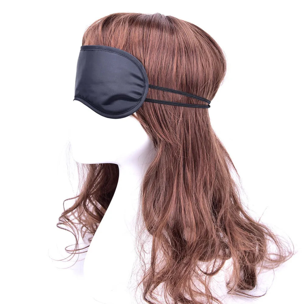 10-Pack Satin Sleep Eye Mask | Light Blocking Travel Blindfold