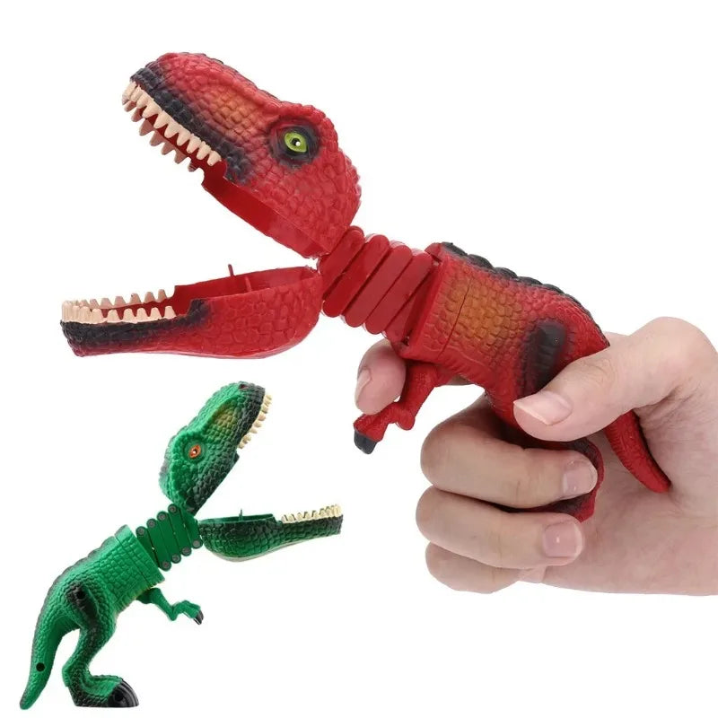 Dinosaur Claw Grabber Toy Set | Plastic Animal Figures for Kids