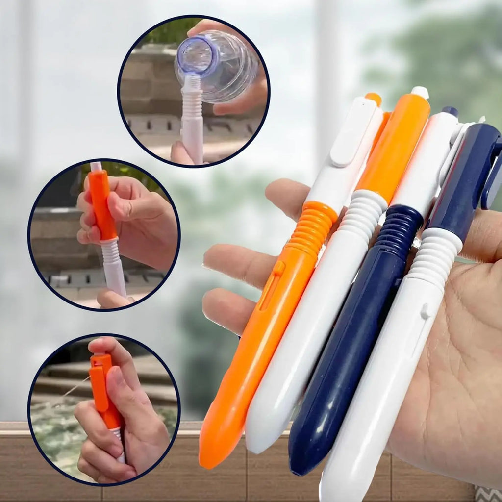 Retractable Water Spray Pen | Funny Prank Ballpoint with Hidden Spray