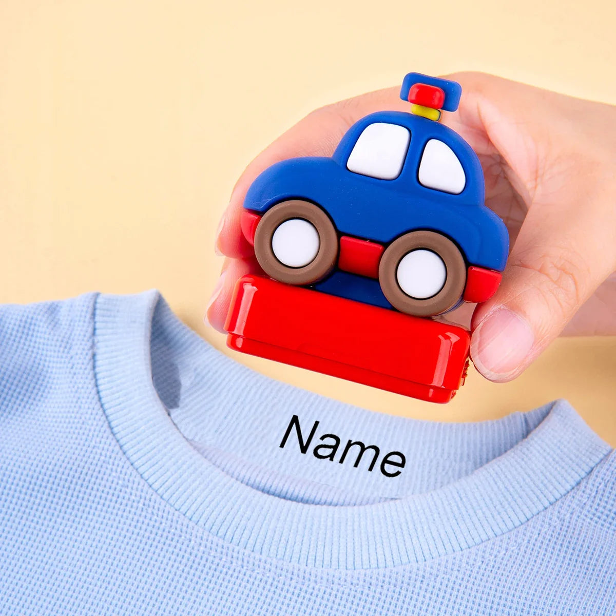 Custom Creative Cartoon Name Stamps | Personalized Seals for School Uniforms and Signatures