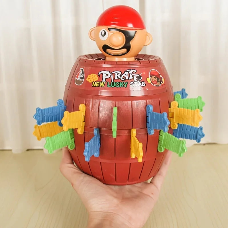 Pirate Bucket Toys | Novel Trick and Release Toy for Kids 3-6