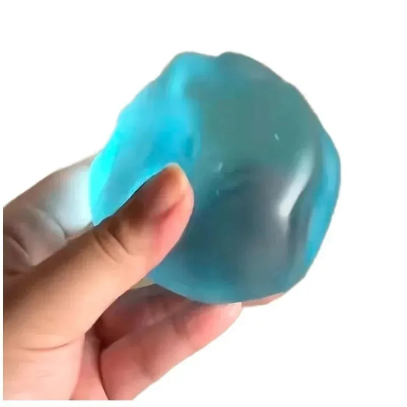 Blue Maltose Squishy Toy | Slow Rebound Sensory Fidget for Stress Relief