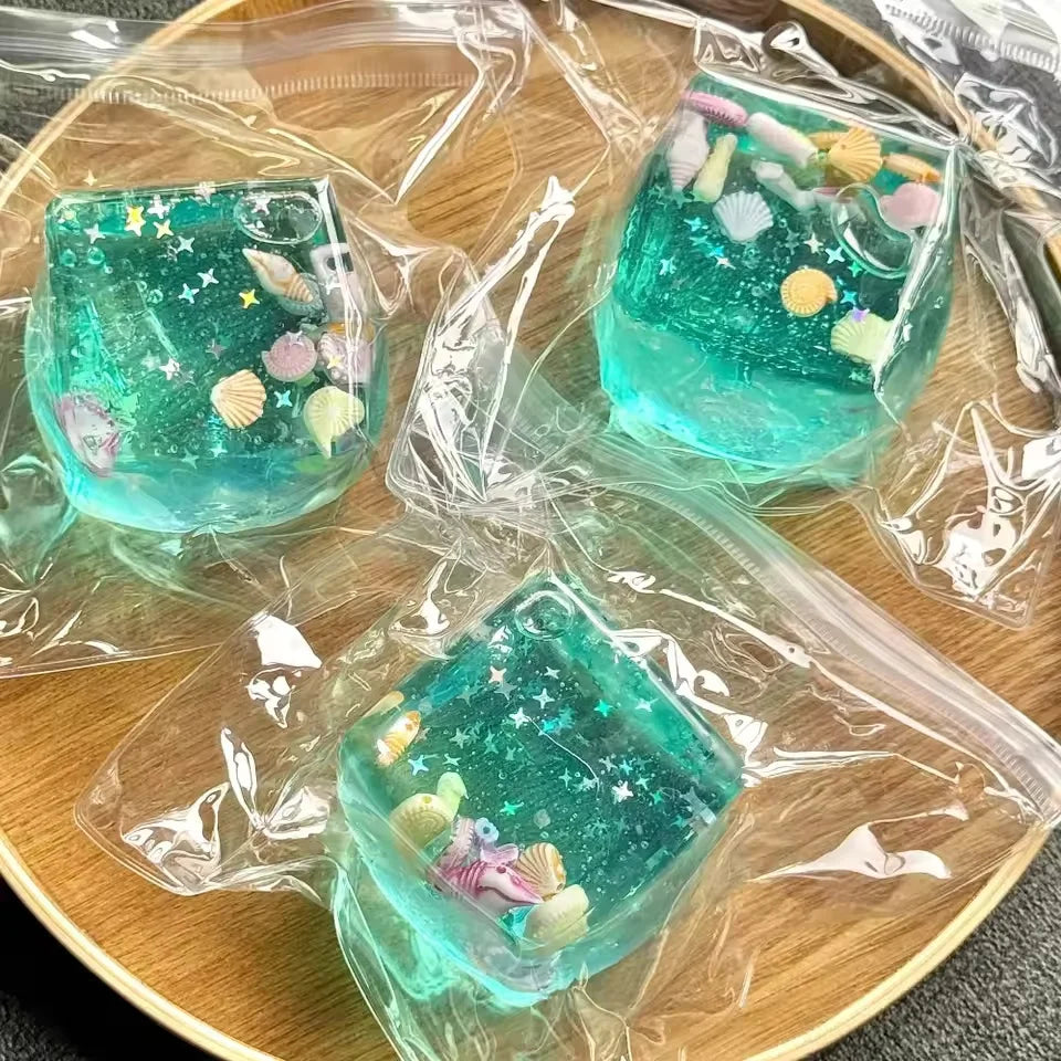 Squishy Ocean Blocks Stress Balls | Fidget Toy Set for Sensory Play and Anxiety Relief