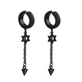Clip-On Earrings Stainless Steel Round Ear Clip | No Piercing Fashion Jewelry