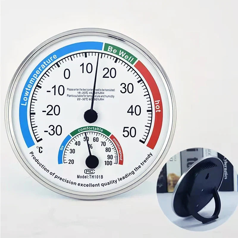 Pointer Type Thermometer Hygrometer | Indoor Temperature and Humidity Monitor