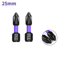 2Pcs Magnetic Batch Heads PH2 Cross Bits | Non-Slip for Screwdrivers and Hand Drills