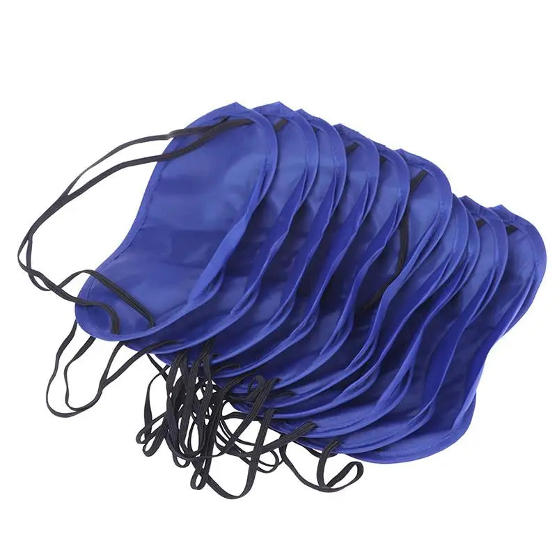 Silk Sleep Eye Mask Set | Light Blocking Padded Blindfold for Travel and Home