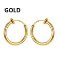 1 Pair Punk Clip On Earrings | No Hole Ear Cuff for Men and Women