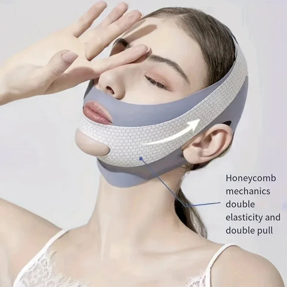 V Face Slimming Bandage | Double Chin Reducer and Lifting Strap