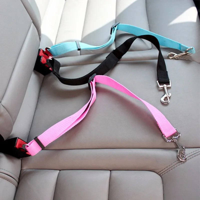 Dog Seat Belt | Quick Release Pet Safety Belt for Car Travel