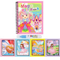 Kids Graffiti Picture Book With Refillable Water Pen | Magic Water Drawing Toy