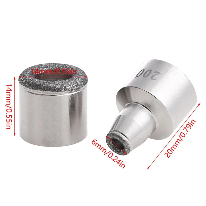 Microdermabrasion Tips Replacement | 100/150/200 Grit Diamond Dermabrasion Heads for Beauty Machines