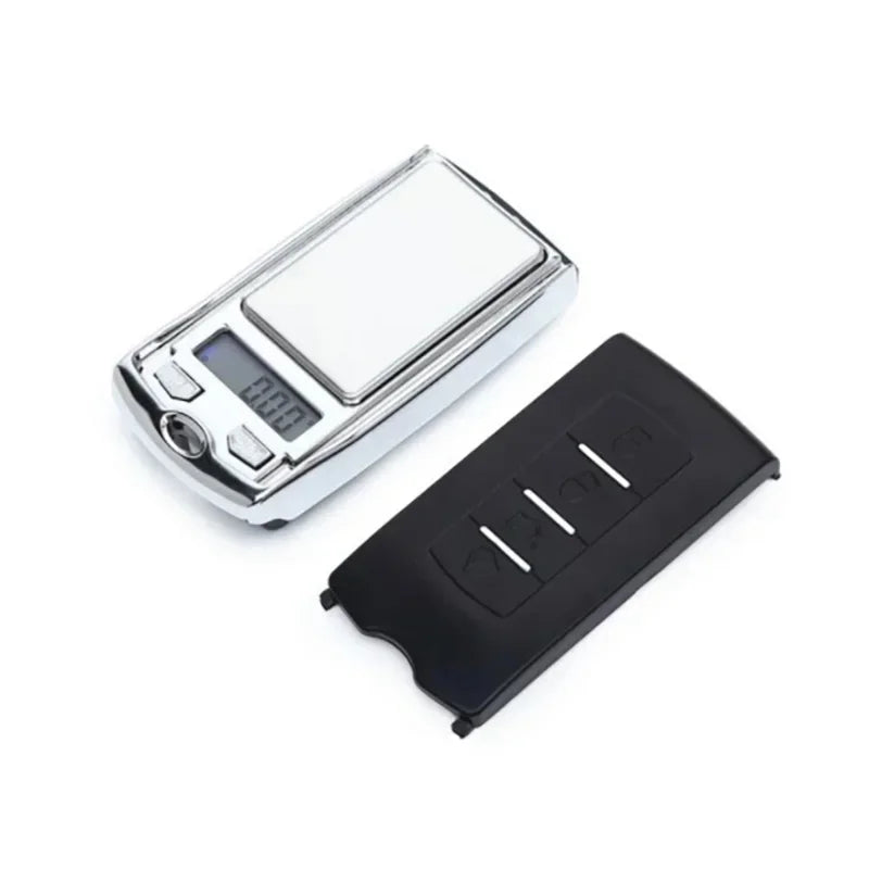 Mini Digital Pocket Scale with LCD Display | 0.01g Precision Car Key Shape