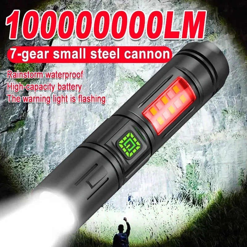 Rechargeable LED Flashlight 600 Lumen | Waterproof Camping & Emergency Torch