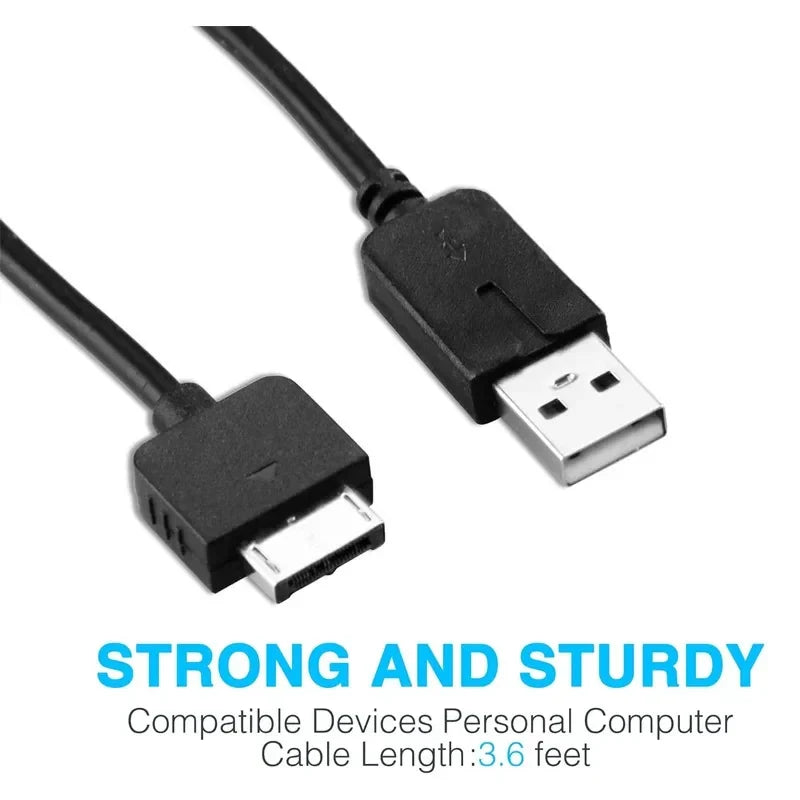 USB Data and Power Charger Cable for PS Vita 1000 | 1.2M Long Cord